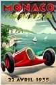 Lot 95 - A large canvas photo-print for the 35th Targa Florio road race in 1951 featuring a Ferrari 166 Barchetta