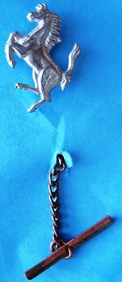 Lot 33 - Ferrari prancing-horse tie pin
