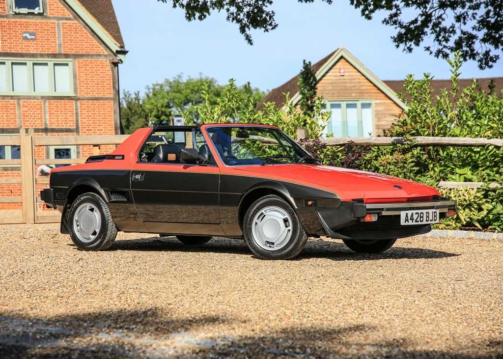 Lot 126 - 1984 Fiat X1/9 VS