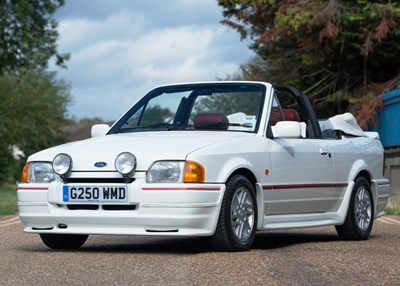 Lot 106 - 1989 Ford Escort 1.6 Cabriolet