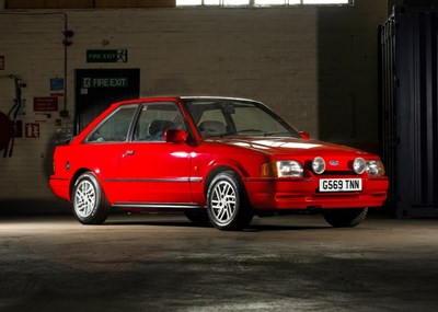 Lot 123 - 1990 Ford Escort XR3i