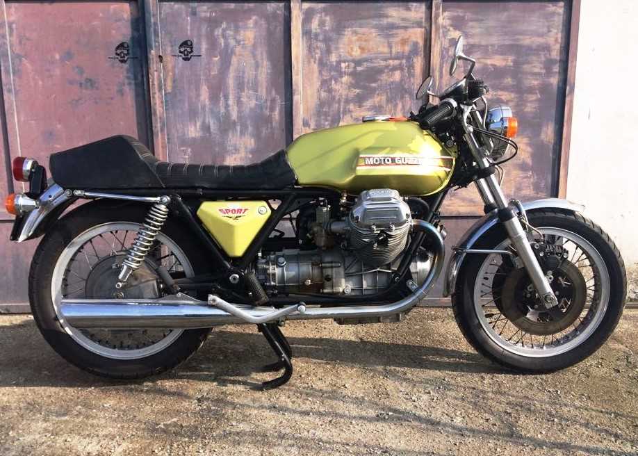 Lot 105 - 1973 Moto Guzzi V7 Sport