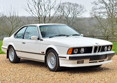 Lot 148 - 1988 BMW 635 CSi Highline Coupé