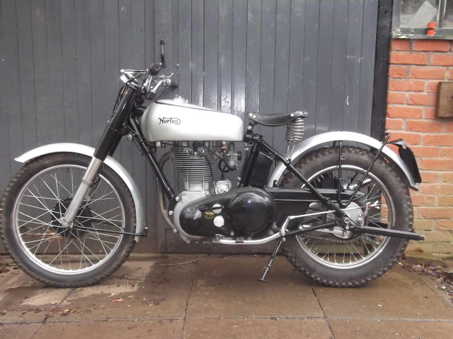 Lot 103 - 1950 Norton Trials Bike
