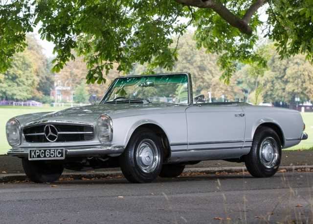 Lot 186 - 1966 Mercedes-Benz 230 SL Roadster