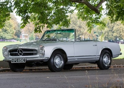 Lot 186 - 1966 Mercedes-Benz 230 SL Roadster