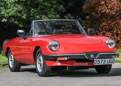 Lot 147 - 1986 Alfa Romeo Series III Aerodinamica