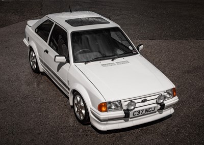 Lot 133 - 1986 Ford Escort RS Turbo Series I