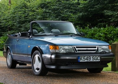 Lot 124 - 1993 Saab 900S Turbo T7 Abbotts Racing Convertible