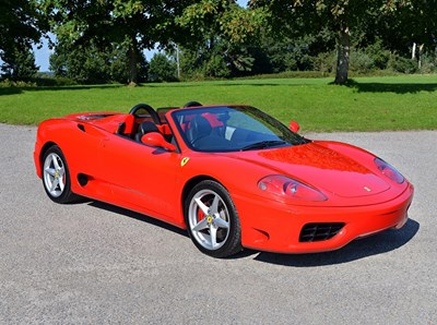 Lot 160 - 2001 Ferrari F360 Modena Spider
