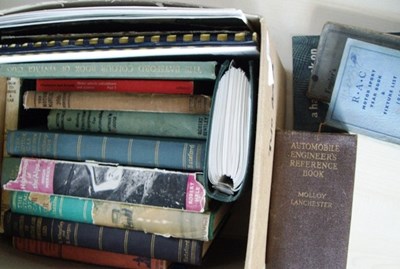 Lot 6 - Two boxes of books