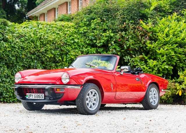 Lot 107 - 1977 Triumph Spitfire (1500cc)