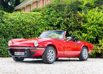 Lot 107 - 1977 Triumph Spitfire (1500cc)