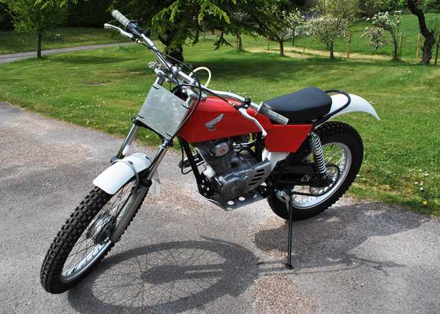 Lot 103 - 1977 Honda  Trials TL125