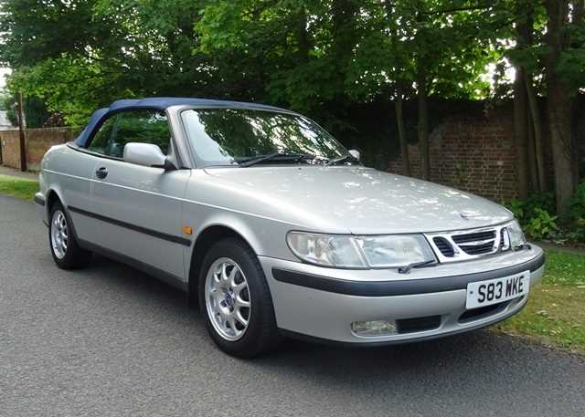 Lot 114 - 1998  Saab 9-3 SE Convertible