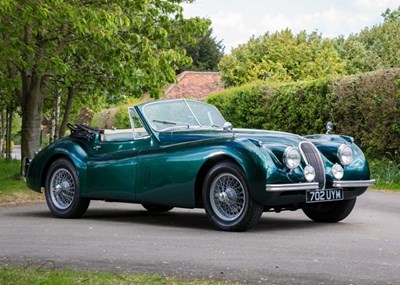 Lot 124 - 1954 Jaguar XK 120SE Drophead Coupe