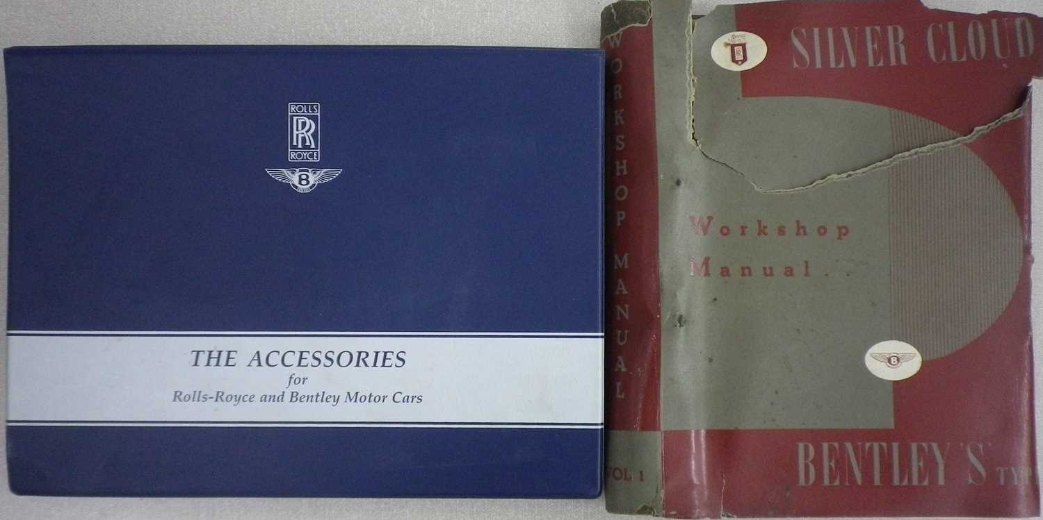 Lot 14 - A Rolls-Royce workshop manual