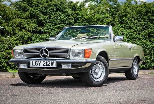 Lot 340 - 1980 Mercedes-Benz 380 SL Roadster