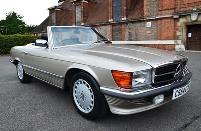 Lot 241 - 1986 Mercedes-Benz 500 SL Roadster